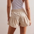 thumbnail image 3 of utcoco Women's 2026 Denim Shorts Casual Summer High Waisted Wide Leg Buttons Pleated Ruffle Jean Shorts, 3 of 3