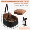 thumbnail image 2 of Asiento de Coche para Perros Pequeños y Medianos Unique Bargains, Asiento Elevador Desmontable, Seguro y Cómodo, Fácil de Instalar, 2 of 7