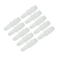 thumbnail image 1 of 10Pcs Hose Barb Reducer Pipe Fittings Barbed Reducing Union Adapter Splicer Mender Joint Fitting PP Aquarium Air Pump Adapter For Silicone Tube Connection, 1 of 8