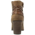 thumbnail image 3 of Madden Girl Womens Denice Closed Toe Ankle Fashion, Cognac Paris, Size 10.0, 3 of 5