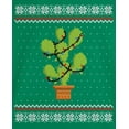 thumbnail image 4 of Old Glory Toddler Cactus Prickly Pear Tree Ugly Christmas Sweater Long Sleeve T Shirt, 4 of 6