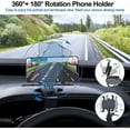 thumbnail image 5 of Support de Cellulaire pour Tableau de Bord, Support de Téléphone de Voiture Rotatif à 360 Degrés pour iPhone et Android, Support de Téléphone de Voiture Sécurisé pour une Grand Compatibilité (4.0-7.0 Pouces), 5 of 5