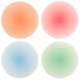 thumbnail image 1 of Posavasos de colores Bandeja para servir postres y vino para bebidas Decoración de vidrio Mesa de café Platillo acrílico Oficina 4 piezas, 1 of 6