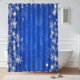 thumbnail image 1 of Christmas Shower Curtain Water Proof 35.4x70.8in, 1 of 6