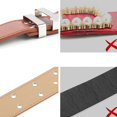thumbnail image 3 of Cowboy Belt for Women Fashion Rivet Belt Wide Belt Gothic-Style Pin Buckle Waistband for Jeans Pants Female Accessories, 3 of 4