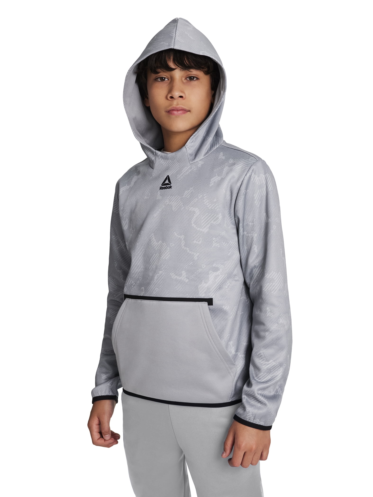 Reebok Boy's Athletic Cool Down Fleece Hoodie, Sizes 4-18