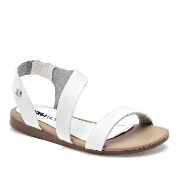SANDALIA PLANA MORAMORA BLANCO 132577