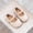 Beige, variant on Viluyesy Girls’ Spring Summer Mary Jane Shoes – Pearl-Embellished Floral Bowknot Dress Shoes for Formal, Party, and Everyday Wear Beige Size 11