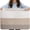 Gradient Brown/White, variant on 75L Large Woven Storage Basket, Cotton Rope Laundry Hamper with Handles, 22”x17”x12” Rectangle Blanket Basket for Toys, Clothes, Pillows, Nursery and Living Room, Gradient Brown/White