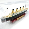 thumbnail image 2 of BESTSKY 1:1250 RMS Titanic Model Ship Steamer Metal Diecast Collectible Toy, 2 of 4