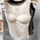 thumbnail image 4 of Sujetador convertible con aros para mujer: forma en U profunda, diseño liso tipo camiseta, tirantes ajustables, tallas grandes (M-XXXXXL), 4 of 8