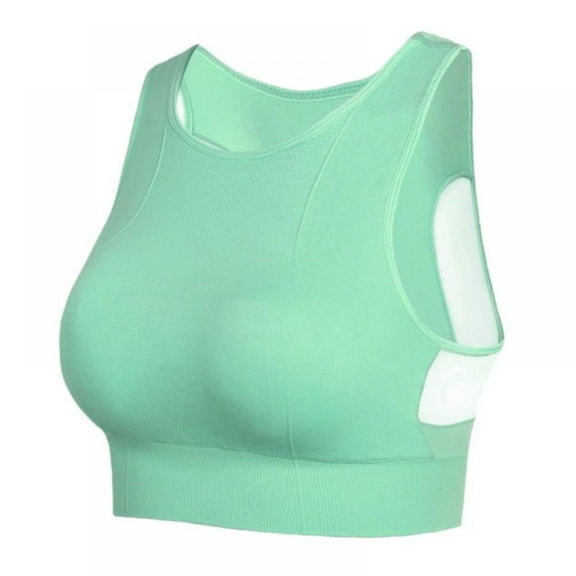Women's Medium Support Back Removable Cups Yoga Sport Bra