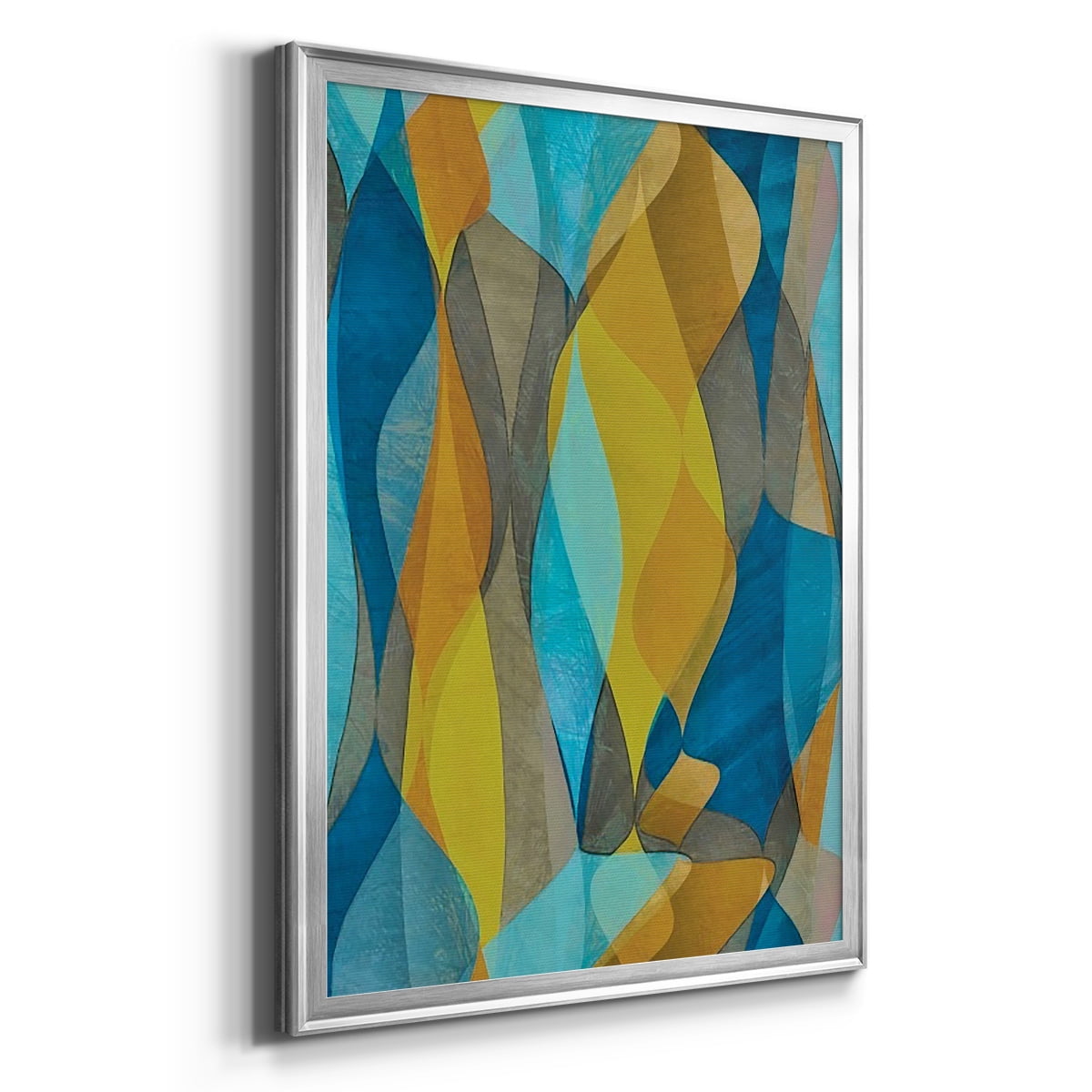 Colorful Cascade II Premium Framed Print, in Gold, Black, or Silver - Ready to Hang