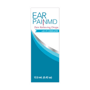 Eosera Ear Pain MD, Maximum Strength Ear Pain Relief Drops with 4% Lidocaine, .5 fl. oz.