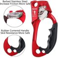 thumbnail image 4 of NewDoar Hand Ascender Rock Climbing Tree Arborist Rappelling Gear Equipment Rope Clamp for 8~12MM Rope, 4 of 5