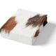 thumbnail image 4 of Juego de funda nórdica con estampado de vaca, funda nórdica para niños en cuero de vaca marrón y blanco., 4 of 5
