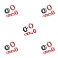 thumbnail image 1 of Greeniant Adaptador de volante de una sola velocidad 14T Espaciadores de casete Removible Cog rojo Type2 NO2, 1 of 1