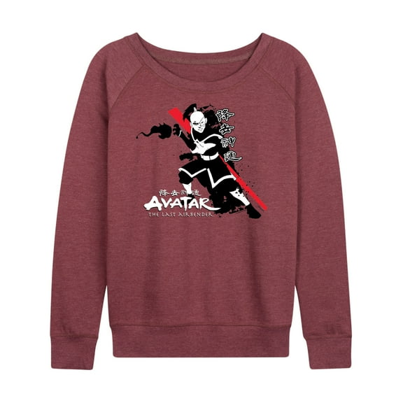 Avatar - The Last Airbender - Zuko Fire Nation - Women's Lightweight French Terry Long Sleeve Shirt