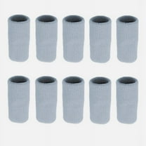 Zhuge 20 Pieces Finger Sleeves, Thumb Splint Brace for Finger Support, Relieve Pain for Arthritis,Triggger Finger, Compression Aid for Sports (nude)