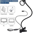 thumbnail image 3 of Clamp Desk Lamp Dimmable Clip On Reading Light Adjustable Temperature, 3 of 3