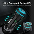 thumbnail image 6 of USB C Car Charger-51W Super Fast Car Charger PD 27W PPS & QC3.0 Car Charger Adapter for Samsung Galaxy / iPhone, 6 of 7