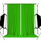 thumbnail image 1 of Cortinas de fondo MYSKY HOME, color verde, 3 m x 2,4 m, para fotografía, 1 of 8