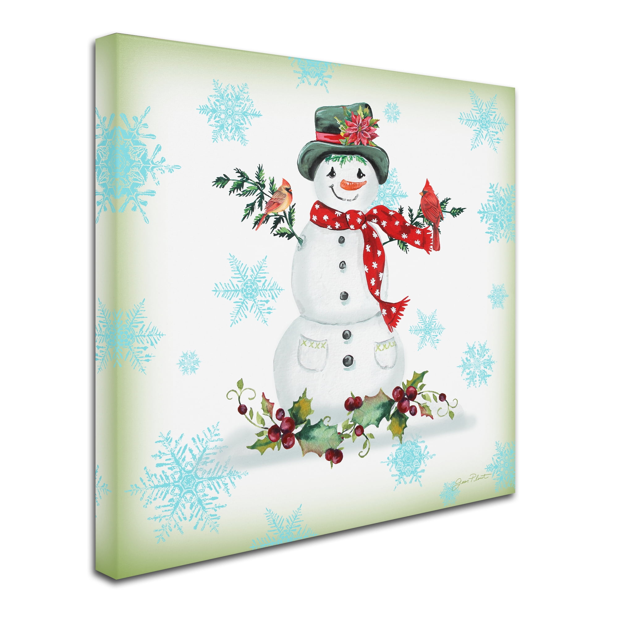 Trademark Fine Art 'Holiday Celebration 7' Canvas Art by Jean Plout