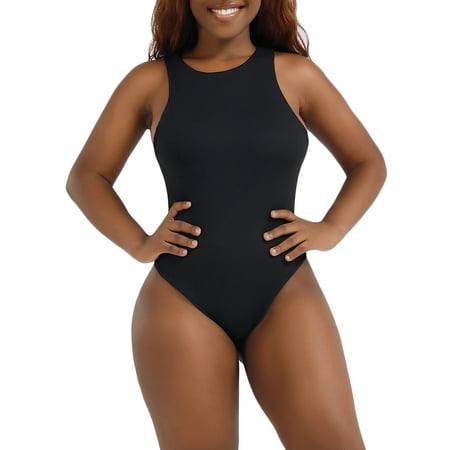 SAYFUT Women s Tights Beach Nightclub ElasticThong Shapewear Bodysuit for Women Light Control Body Shaper Sleeveless Backless Tights Bodysuit Lingerie Corset Sexy