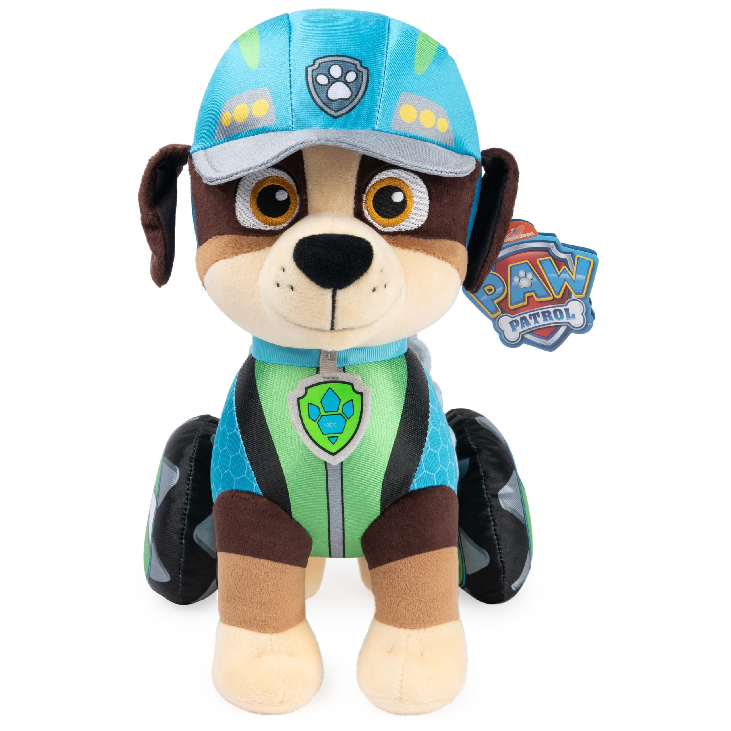 GUND PAW Patrol Rex in Heroic Standing Position, Premium Stuffed Animal for Ages 1 and Up, 12
