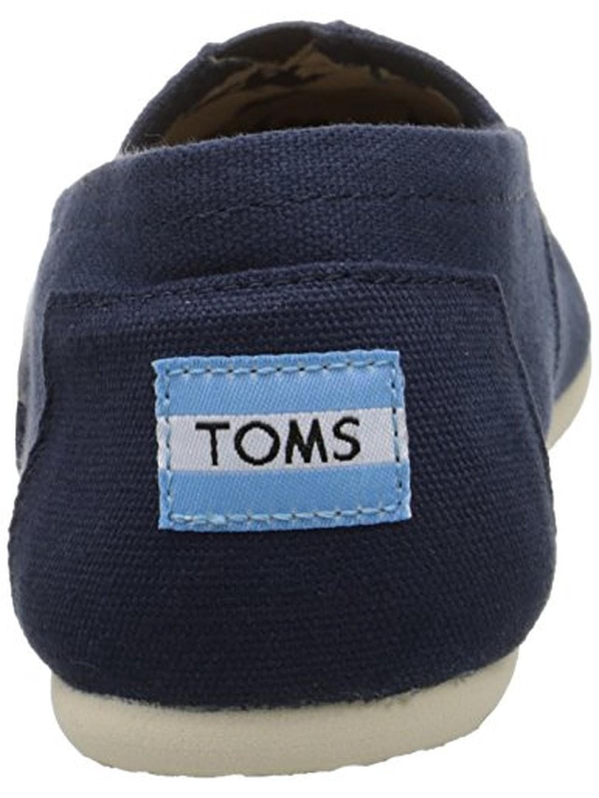 Authentic Tom\'s TOMS NAVY CANVAS WOMEN\'S CLASSIC COMFORT SHOES sz women’s 9 100% AUTHENTIC TOMS CLASSIC WOMEN CANVAS SHOES, BRAND NEW  main image 2