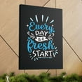 thumbnail image 6 of Inspirational Wall Art Everyday Fresh Start Motivation Wall Decor for Home Office Gym Inspiring Success Quote Print Ready to Hang Unframed, 6 of 18