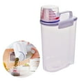 thumbnail image 1 of 2L Kitchen Food Cereal Grain Bean Rice Plastic Storage Container Box;2L Kitchen Food Cereal Grain Bean Rice Plastic Storage Container Box, 1 of 8
