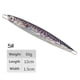 thumbnail image 1 of Pesca en aguas profundas Jigging Bait Metal Jig Isca Señuelo artificial raya púrpura 60 g Sywqhk Para Estrenar, 1 of 2