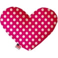 thumbnail image 3 of Pet and Dog Plush Heart or Bone Toy, "Valentine's Day Plaids, Dots  Chevron Group" (Available in different sizes and patterns!), 3 of 9