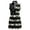 Black, variant on lnmuld Girls Camo Flag Print Half-Zip Sleeveless Tennis Dress Size:10-11 Years
