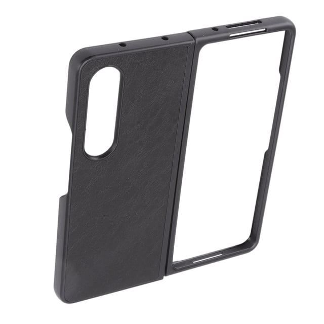 Cubierta Para Teléfono Celular Con Pantalla Plegable, Amortiguación Interna De Gamuza Estuche De Cuero Para Teléfono Con Pantalla Plegable A La Moda A Prueba De Polvo Para