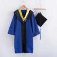 thumbnail image 1 of Ropa de licenciatura Vestido de graduación Estilo universitario Ropa de maestría Estudiantes universitarios adultos Vestido de graduación de ciencias y artes liberales femeninas, 1 of 5