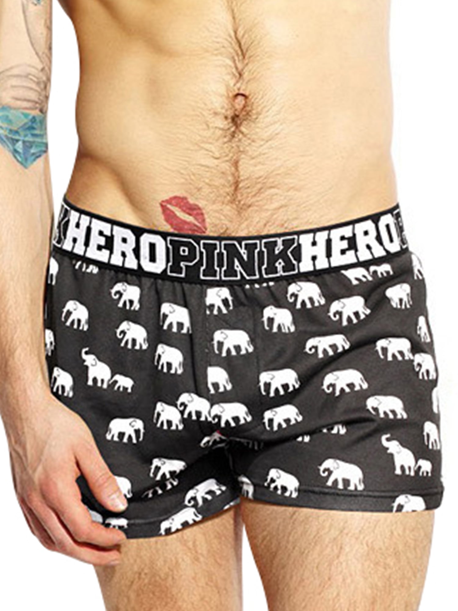 The Eyes of Elephant Boxer Briefs for Men Mens Comfortable Underwear