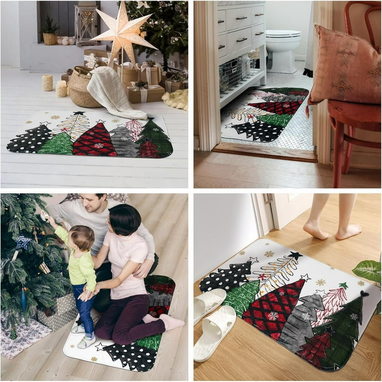 vintageラグ カーペット クリスマス サンタ プレゼント 674 christmas25_7.jpg