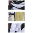 thumbnail image 4 of Oversized Beach Towel 27.56 x 70.87 Inch Cotton Velvet Bath Sheet Super Soft and Highly Absorbent Quick Drying Pool Towel for Adults Home Beach Picnic Swimming Vacation Striped Design, 4 of 5