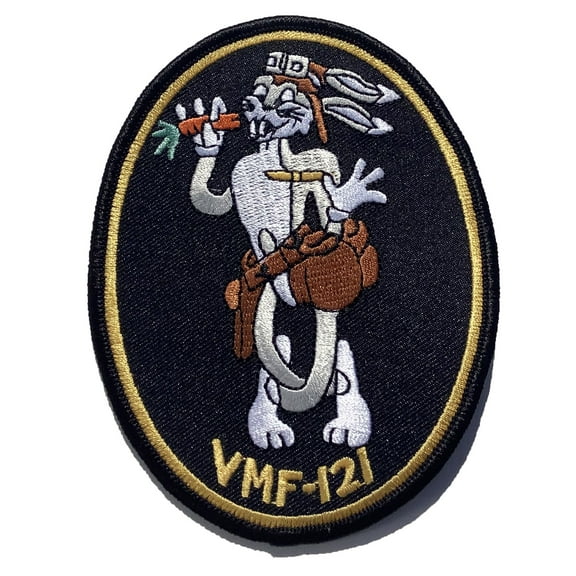VMF-121 Squadron Patch – Plastic Backing