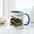 thumbnail image 6 of CafePress - Common Yellowjacket Wasp Mug - 11 oz Ceramic Mug - Novelty Coffee Tea Cup, 6 of 6