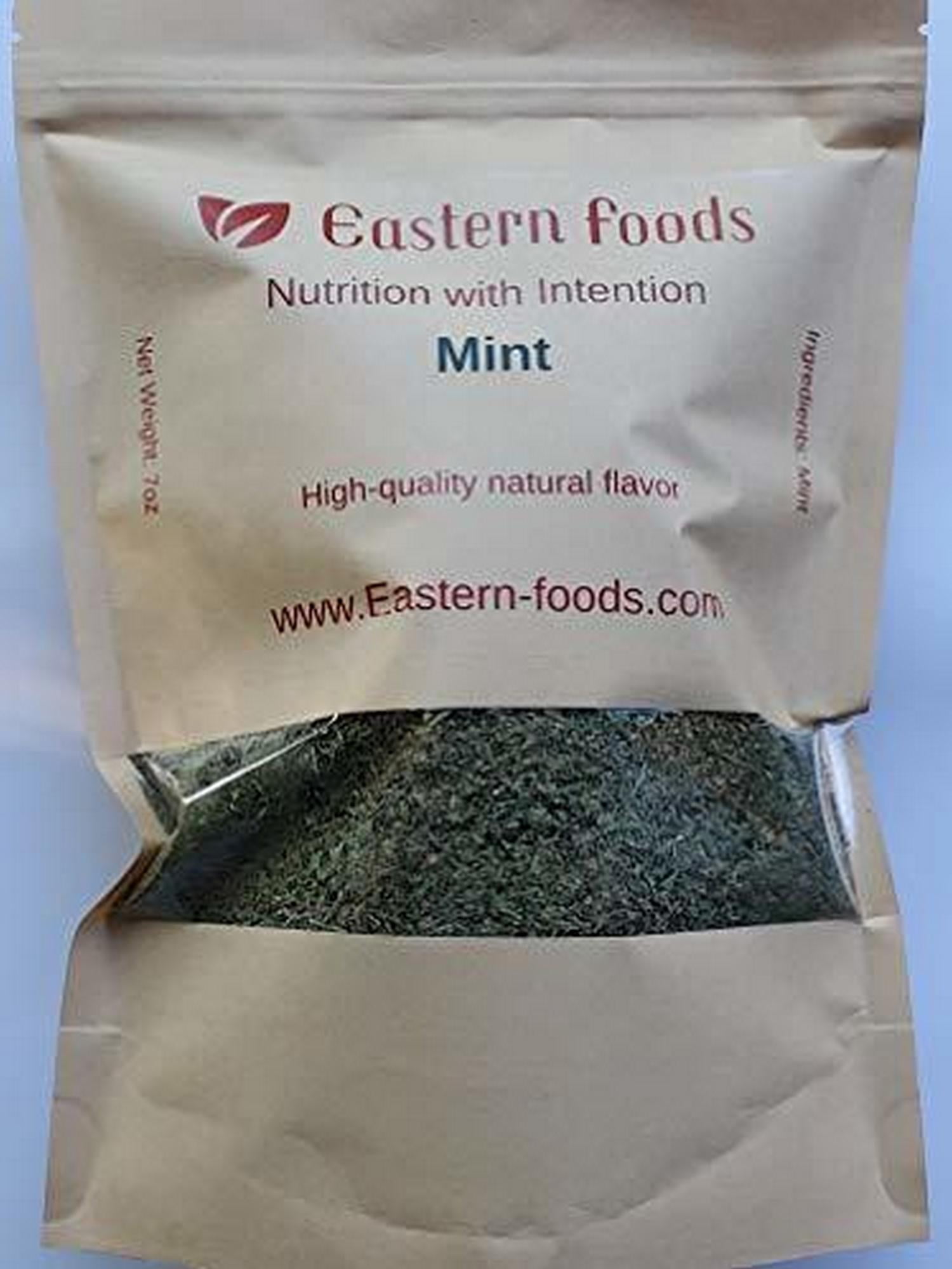 Eastern Foods Dried Mint Leaves, 5 oz - High Quality Dried Chopped Mint Leaves