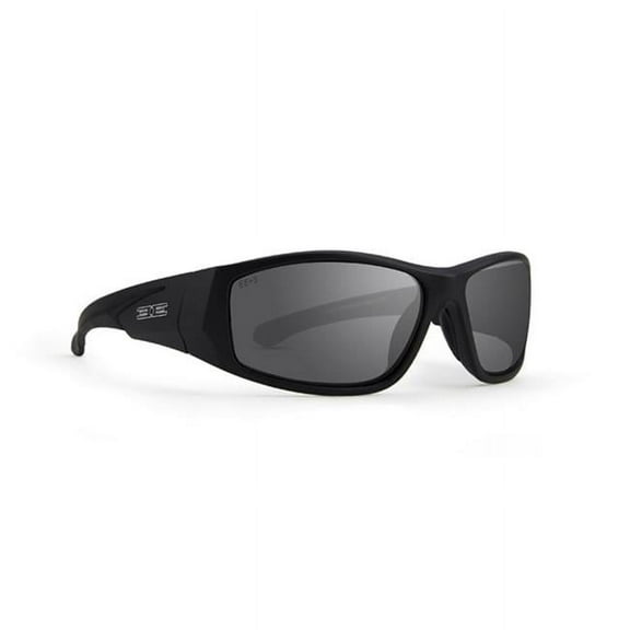 Salerno Sunglass with Smoke Lens - Black
