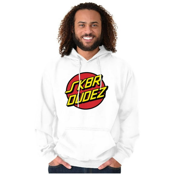SK8R Dudez Skateboarding Slang Hoodie Hooded Sweatshirt Men Brisco Brands S
