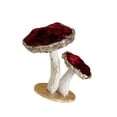 thumbnail image 3 of Decoración de mesa navideña Estatua de espuma Estantería Letrero Figura Figura navideña Centro de mesa para chimenea Inauguración de la casa Comedor Hongos rojos 2, 3 of 8