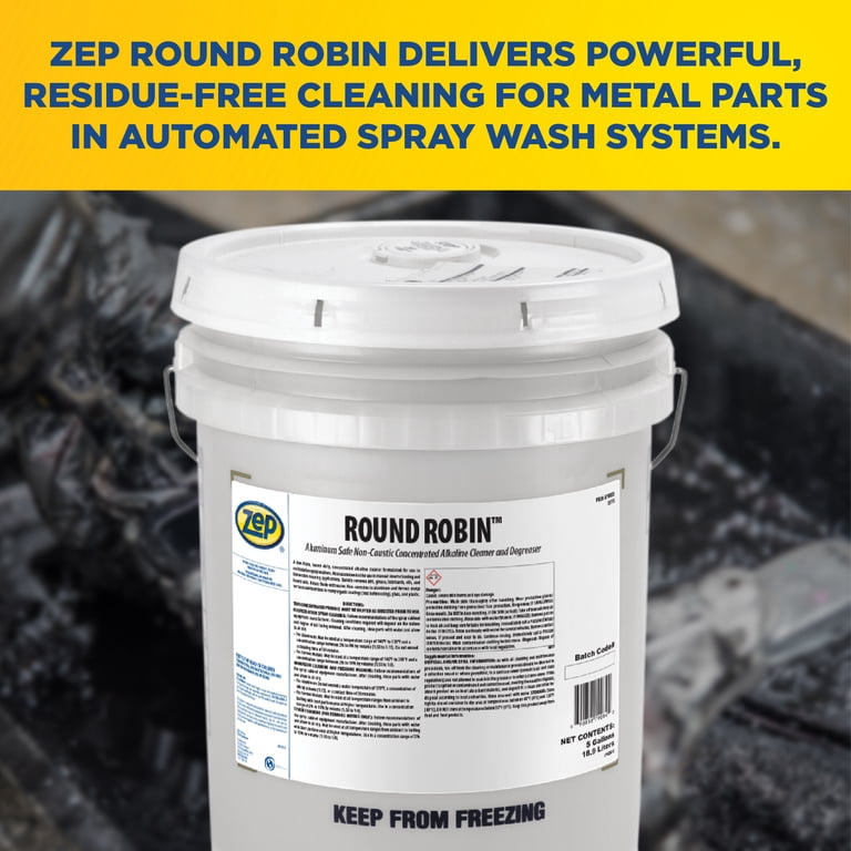 Zep Round Robin Alkaline Cleaner & Degreaser - 5 Gal (Each