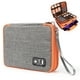 thumbnail image 1 of Funda organizadora de cable de viaje Luxtude, grande, con 2 capas de nailon, 1 of 6