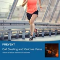 thumbnail image 4 of 1Pair 15-20mmHg Medical Compression Knee Socks Up to 3XL for Women & Men For Circulation, Lymphedema, 4 of 6