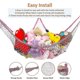 thumbnail image 1 of Toy Storage Hammock Plush Teddy Bear, Large Toy Rack, 1 of 4